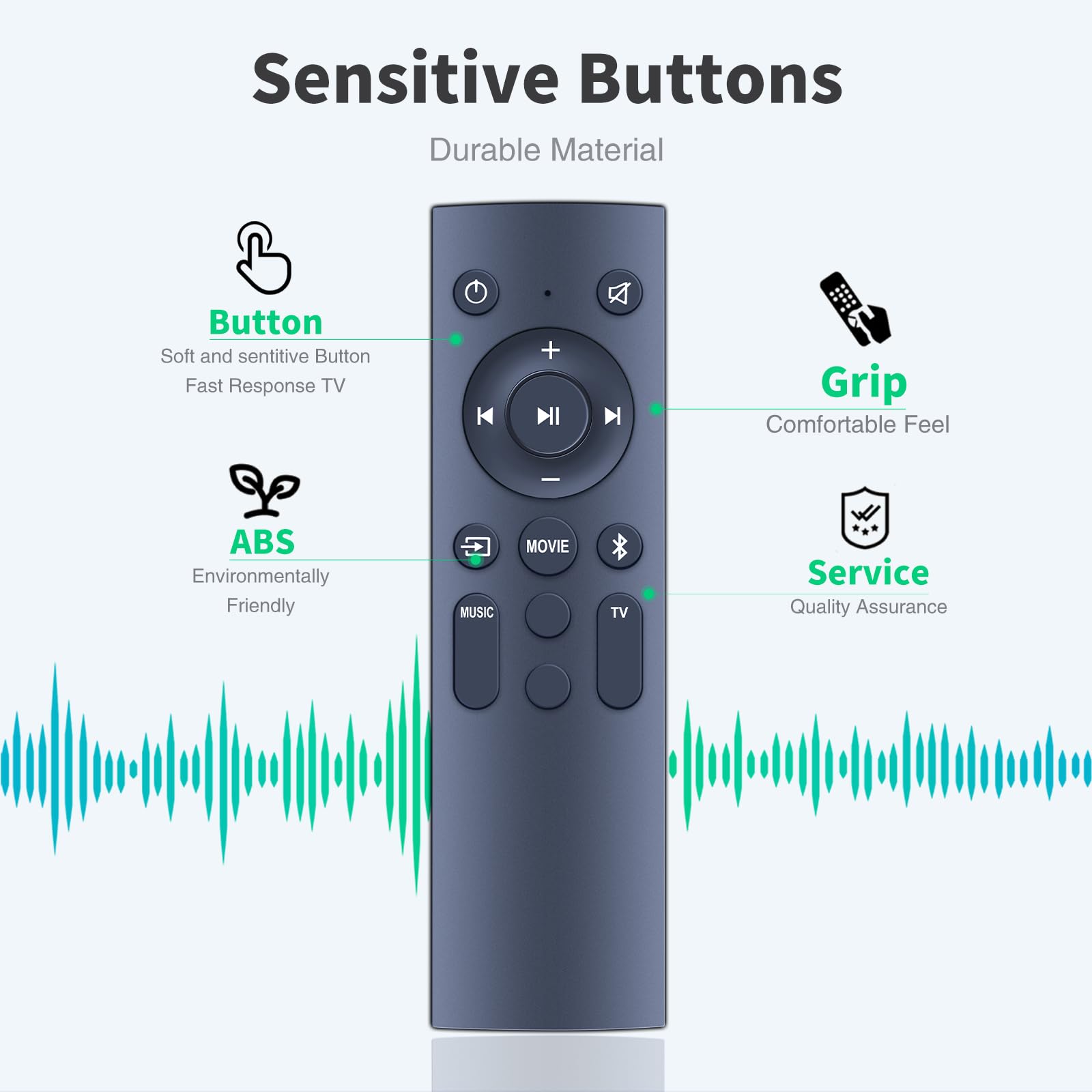 Amazon.com: Replacement Remote Control for TCL Alto 6 Sound Bar